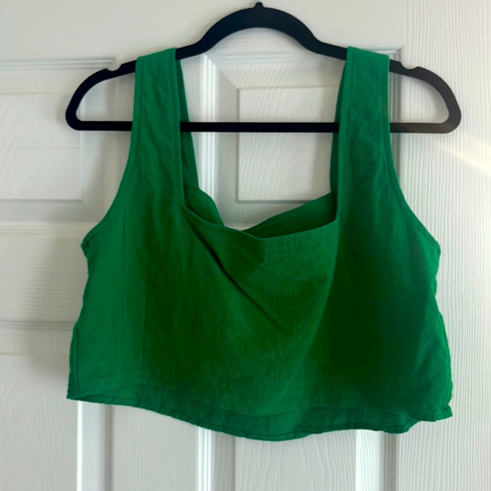 Shein Green matching set top and pants Size L